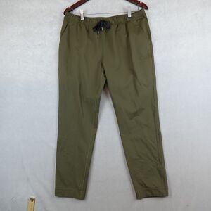 LULULEMON Pants Olive Green Womens Drawstring Pull On Size 10 Pockets